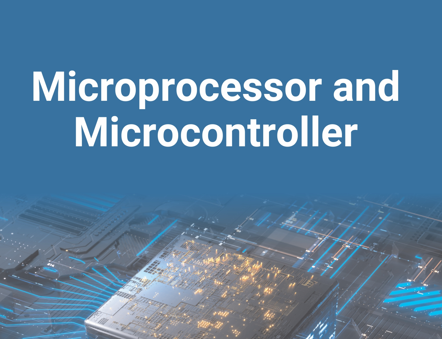 Microprocessors and Microcontrollers Certified Course