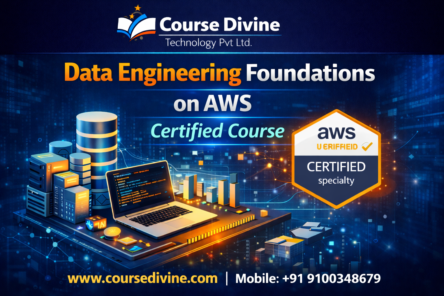 Data Engineering Foundations on AWS Certified Course