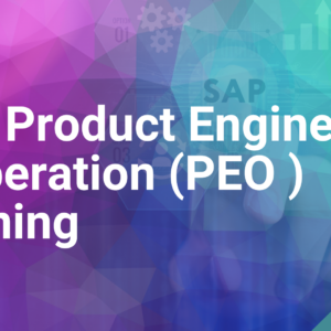SAP Production Engineering and Operations (PEO) Certified Course