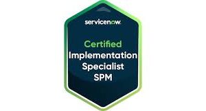 ServiceNow SPM Implementation Certified Course