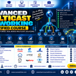 ADVANCED MULTICAST NETWORKING CERTIFIED COURSE