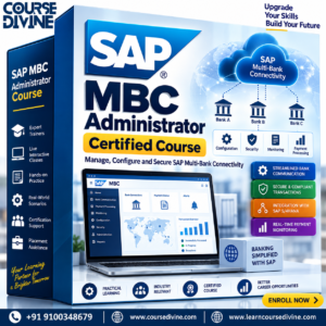 SAP Multi-Bank Connectivity (MBC) Administrator Certified Course