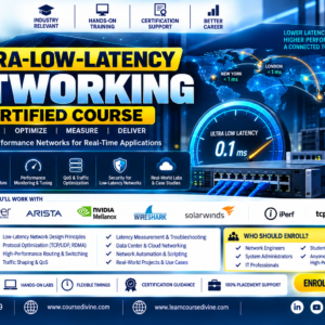 ULTRA-LOW-LATENCY NETWORKING CERTIFIED COURSE