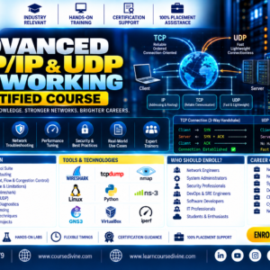 ADVANCED TCP/IP & UDP NETWORKING CERTIFIED COURSE