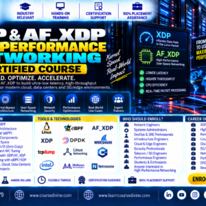 XDP & AF_XDP HIGH-PERFORMANCE NETWORKING CERTIFIED COURSE